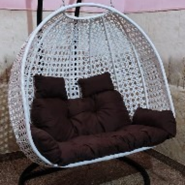 Outdoor serving  bunai PVC - Rattan - Wicker Frame iron cuestion waterpro  Stand