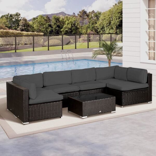 jipalas furniture outdoor sofa set pvc